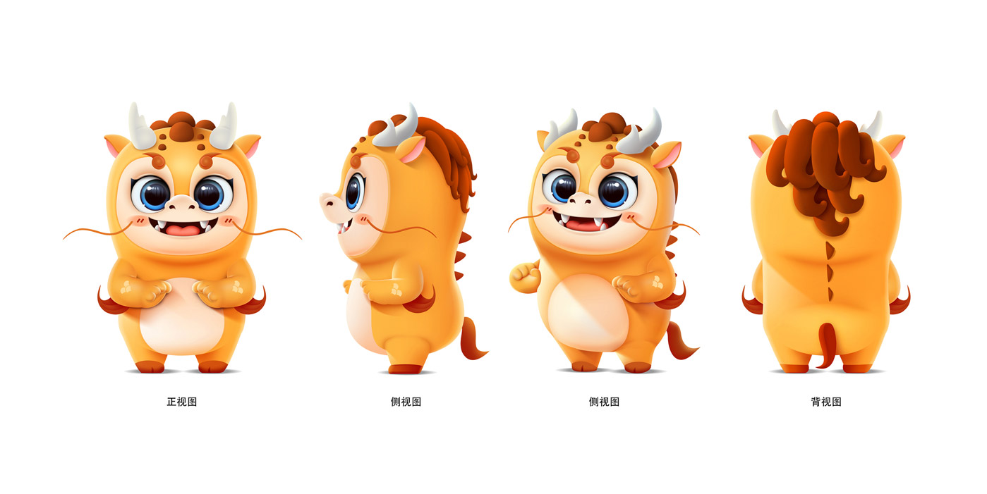 麒麟卡通ip設(shè)計