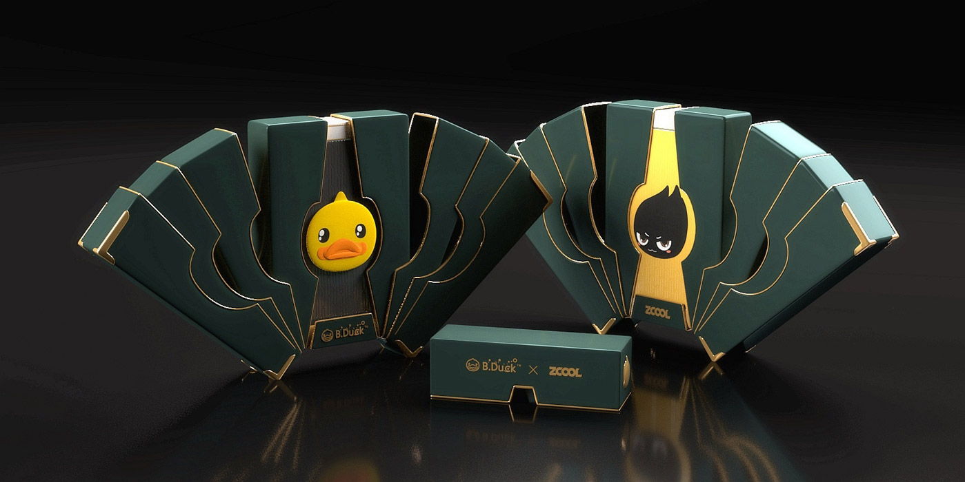 小黃鴨 &站酷IP形象聯名撲克牌設計6